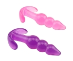 Mor Boğumlu Jel Dokulu Anal Plug Mor Boğumlu Jel Dokulu Anal Plug