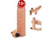 Nature Cock Özel Seri Titreşimli 4 Cm Uzatmalı Penis Kılıfı