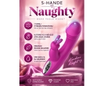 Naughty 7 Modlu Titreşimli G-Bölgesi ve Klitoris Uyarıcı Rabbit Vibratör