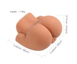 Nicola Pürüzsüz Soft Silikon Ultra Yumuşak Realistik Kalça Nicola Pürüzsüz Soft Silikon Ultra Yumuşak Realistik Kalça