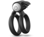 Night-Crawler Güçlü Titreşimli Çiftli Su Geçirmez Penis Halkası