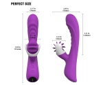 Nymph 9 Modlu Titreşimli & 6 Modlu Dönebilen Dil G-Bölgesi ve Klitoris Uyarıcı Vibratör