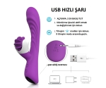 Nymph 9 Modlu Titreşimli & 6 Modlu Dönebilen Dil G-Bölgesi ve Klitoris Uyarıcı Vibratör