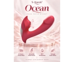 Ocean Kumandalı 9 Emiş Modlu ve 9 Titreşim Fonksiyonlu Su Geçirmez Vibratör