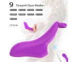 OMG 9 Modlu Titreşimli Parmağa Takılabilen Kumandalı Mini Vibratör