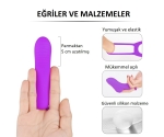 OMG 9 Modlu Titreşimli Parmağa Takılabilen Kumandalı Mini Vibratör