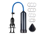 Parmak Kavramalı Güçlü Emiş Mekanizmalı Penis Pompası ve Halka