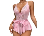 Pembe Fantezi Babydoll