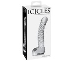 Pipedream Icicles No. 61 Glass Cam Dildo