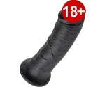 Pipedream King Cock 20 Cm Black Dildo