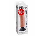 Pipedream King Cock Bükülebilir 20 Cm Realistik Vantuzlu Vibratör Dildo