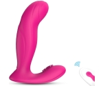 Prog 9 Fonksiyonlu Titreşimli G-Bölgesi ve Klitoris Uyarıcı Kumandalı Yumuşak Vibratör