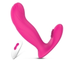 Prog 9 Fonksiyonlu Titreşimli G-Bölgesi ve Klitoris Uyarıcı Kumandalı Yumuşak Vibratör
