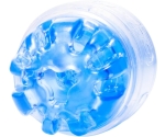 Quickshot Turbo Blue Ice Çift Taraflı Anal ve Vajinal Mastürbatör