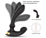 Raper 9 Fonksiyonlu Titreşimli Kumandalı Ayarlanabilir Açılı Anal ve Vajinal Vibratör