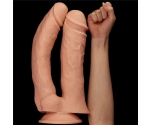 Realistic Mega Double Ultra Kalın Dildo 30 Cm Çift Başlı Dİldo