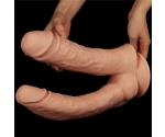 Realistic Mega Double Ultra Kalın Dildo 30 Cm Çift Başlı Dİldo