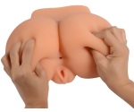 Realistik 2 İşlevli 5 Kg Büyük Boy Kalça Vajina ve Anüs