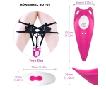 Rebecca 9 Mod Titreşimli Giyilebilen Kumandalı Çamaşır Vibratör Rebecca 9 Mod Titreşimli Giyilebilen Kumandalı Çamaşır Vibratör
