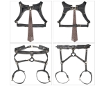 Rebellion Reign Full Vücut Fetiş Kemeri Ve Penis Kemeri Bdsm Set