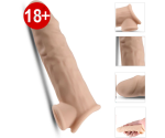 Renegade Annex Thin 19 Cm Testis Tutuşlu Gerçekçi Penis Kılıfı
