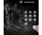 Maple 10 Modlu Ultra Güçlü Klitoris Vibratör ve Kumandalı Penis Halkası