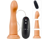 Robins Titreşimli 17 Cm Anal ve Vajinal Realistik Dildo Penis