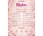 Ruby 9 Modlu Titreşimli Kumandalı Giyilebilen Şarjlı Vibratör