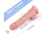 S-Hande Dick-2 Ultra Yumuşak 20 cm Realistik Kemerli Penis
