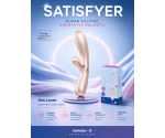 Satifyer Hot Lover G-Bölgesi ve Klitoris Uyarıcı Telefon Kontrollü Isıtmalı Vibratör