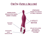 Satisfyer A-Mazing 1 Berry 12 Farklı Güçlü Titreşimli A-Spot Vibratör Satisfyer A-Mazing 1 Berry 12 Farklı Güçlü Titreşimli A-Spot Vibratör
