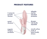 Satisfyer Air Pump Bunny 3 Şişirilebilir Rabbit Titreşimli Vibratör