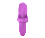 Satisfyer Bold Lover Dark Pink 12 Farklı Titreşim Modlu Parmak Vibratörü 