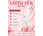Satisfyer Bold Lover White 12 Farklı Titreşim Modlu Parmak Vibratörü 