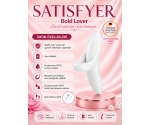 Satisfyer Bold Lover White 12 Farklı Titreşim Modlu Parmak Vibratörü 