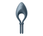 Satisfyer Bullseye Connect Dark Blue App Kontrollü Ayarlanabilir Titreşimli Penis Halkası