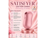 Satisfyer Cotton Candy Light Red Emişli&Titreşimli 2 Motorlu Vibratör