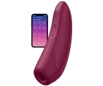 Satisfyer Curvy 1+ Rose Red Telefon Kontrol Air Pulse Vibratör Satisfyer Curvy 1+ Rose Red Telefon Kontrol Air Pulse Vibratör