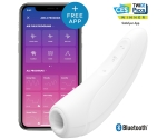 Satisfyer Curvy 1+ White Telefon Kontrol Air Pulse Vibratör