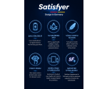 Satisfyer Curvy 2+ Pink Klitoris Stimülatörü ve App Kontrol Titreşimli Vibratör