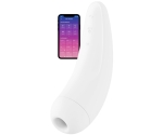 Satisfyer Curvy 2+ White Klitoris Stimülatörü ve App Kontrol Titreşimli Vibratör