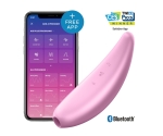Satisfyer Curvy 3+ Pink Klitoris Stimülatörü ve App Kontrol Titreşimli Vibratör