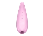 Satisfyer Curvy 3+ Pink Klitoris Stimülatörü ve App Kontrol Titreşimli Vibratör