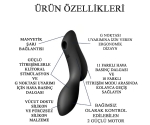 Satisfyer Curvy Trinity 2 Black Emişli&Titreşimli Klitoris Uyarıcı Vibratör   Satisfyer Curvy Trinity 2 Black Emişli&Titreşimli Klitoris Uyarıcı Vibratör