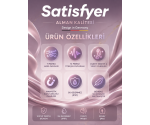 Satisfyer Curvy Trinity 2 Black Emişli&Titreşimli Klitoris Uyarıcı Vibratör  