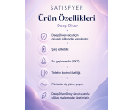 Satisfyer Curvy Trinity 2 Black Emişli&Titreşimli Klitoris Uyarıcı Vibratör  