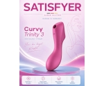 Satisfyer Curvy Trinity 3 Red Emişli Ve Güçlü Titreşimli 2 Motorlu G-Spot Vibratör