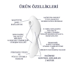 Satisfyer Curvy Trinity 5+ White App Kontrollü Emişli&Titreşimli Vibratör  Satisfyer Curvy Trinity 5+ White App Kontrollü Emişli&Titreşimli Vibratör