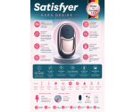Satisfyer Dark Desire Klitoris Uyarıcı 15 Modlu Titreşimli Şarjlı Vibratör