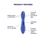 Satisfyer Dazzling Crystal 2 Mavi Cam Dildo
